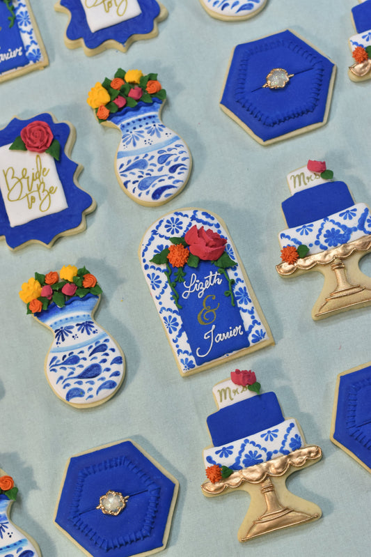 Simple Hand Piped Cookies